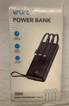New Unopened Vrurc Power Bank 20000 Mah T2047Q #0727C. Fixed Price $29.99.