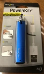 Nite Ize Powerkey Mini Cord, Apple Iphone Lightning - Blue. Fixed Price $8.99.