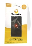 3 Pack Qmadix Anti Glare Lcd Screen Protectors Fits Motorola Droid Razr. Fixed Price $8.09.