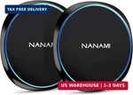 Nanami Fast Wireless Charger 2 Pack - Charging Pad For Iphone 17/17. Fixed Price $30.78.