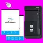 Excellent 2X 2200MAH Battery Dock Charger Alcatel Onetouch Fierce 7040N Usa. Fixed Price $46.53.