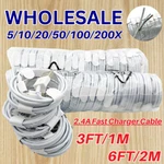 Wholesale Charging Cable Charger Cord For Apple Iphone 13 12 11 Pro Max 8 7 6S. Fixed Price $20.66.