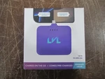 Llevvell Spark Portable Charger Usb 2500MAH Power Purple. Fixed Price $54.99.