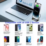 Desktop Dock Charging Charger Cable Sync Cradle Station Usb Type-c/apple 2022. Fixed Price $13.46.