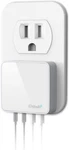 Nekmit Usb Charger, Thin Flat 52W 4-PORT Fast Wall With Two White. Fixed Price $44.69.