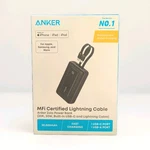 Anker Zolo 20000MAH Power Bank Black Built-in Usb-c & Mfi Fast Charge. Fixed Price $52.00.