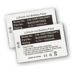 Battery 2-PACK For Creative Nomad Jukebox Zen XTRA,BA0203R79902 Usa Seller. Fixed Price $17.99.