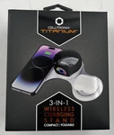 Lot Of 2 Celltronix Titanium Ctx 3-IN-1 Wireless Charging Stand. Fixed Price $19.99.