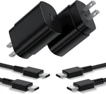 Type Charger, 2PACK 25W Pd Usbc Wall Super Fast Charging Block & 6F.... Fixed Price $16.92.