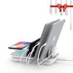 Soopii 70W Charging Station For Multiple DEVICES,5 Port Dock With 15.... Fixed Price $60.13.
