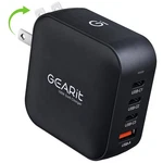 Gearit 100W Usb Charger Block Fast Charging 4-PORT Gan Wall Black. Fixed Price $61.77.