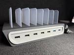 Naztech Power Hub 7 Multi-charger Docking Station Iphone, Samsung, Ipad & More. Fixed Price $17.00.