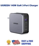 Ugreen 140W Gan Usb-c Charger Nexode Pps Pd 3.1 3-PORT (no Cable). Fixed Price $49.87.