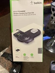 Belkin Boostcharge Dual Wireless Charging Pad For Iphone & Samsung - Black. Fixed Price $15.00.