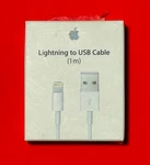 New Open Box Apple A1480 MD818AMA 1M Lightning To Usb Cable - White. Fixed Price $10.95.