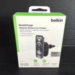 Belkin Boostcharge Magnetic Wireless Car Charger Magsafe Black New Sealed Box. Fixed Price $29.95.