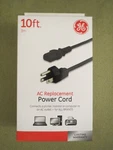 Ge Replacement Power Cord For Desktop Computers, Monitors (34507). Fixed Price $8.00.
