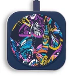 Vera Bradley Navy Blue Butterfly Flutter Wireless Charging Pad - New. Fixed Price $18.95.