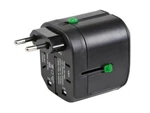 Compact Cube Universal Travel Adapter Monoprice - Black New Sealed. Fixed Price $8.00.