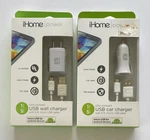 Ihome Power Usb Wall & Car Charger With 5 Micro Cable. Fixed Price $19.99.