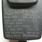 Lg 8102 Ac Adapter Power Supply Charger 5V 1000MA. Fixed Price $16.31.