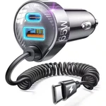 65W Car Usb Port Adapter For Iphone 16 15 Pro Max, Ipad, Samsung Galaxy S25. Fixed Price $54.26.