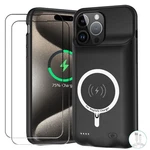 Battery Case For Iphone 15 Pro Max, Upgraded 12000MAH Pack Rechargeab.... Fixed Price $62.62.