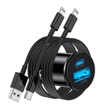 Mfi Certified Iphone Fast Car Charger Dual Port Usb Adapter Plug. Fixed Price $11.99.