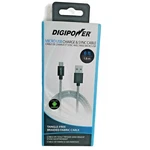 Digipower 6FT Micro Usb Charge & Sync Cable Tangle Free Braided SP-DCF6. Fixed Price $9.97.