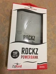 Zipkord Rockz Universal Powerbank 6000MAH With Flashlight Dual Usb Port Black. Fixed Price $29.99.