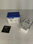 New Sublimeware Power Plug Adapter 4 Usb Ports Fast Wall Charger 150 Countries. Fixed Price $23.49.