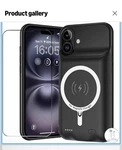 Battery Case For Iphone 16, Upgraded 10000MAH Pack Rechargeable Charger. Fixed Price $19.99.