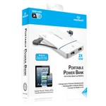 Naztech PB5000 Dual Usb Universal Power Bank - White Retail NAZ12199. Fixed Price $47.99.