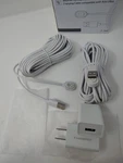Wasserstein Magnetic 25FT Charger 2-PACK + (2) Adapters Arlo Ultra Pro 3 4 5S. Fixed Price $29.99.