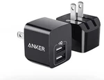 Anker Dual-port 12W Wall Charger (2-PACK) Black. Fixed Price $9.90.