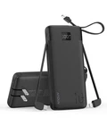 Portable Charger Built-in Cables And Wall Plug, 10000MAH 22.5W Pd M, Black. Fixed Price $42.99.