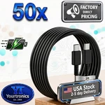50X Usb-c To Fast Cables Quick Type Charger Bulk Wholesale Oem. Fixed Price $34.99.