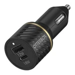 Otterbox Car Charger Fast Usb-c + Usb-a 30W Dual Port Black Shimmer. Fixed Price $14.95.