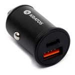 Kratos Power 36W 2-PORT Usb-a QC3.0 Type-c Pd Mini Car Charger Fast. Fixed Price $19.99.