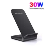 30W Wireless Charger Stand Dock For Apple Iphone 17 16 15 14 13 Pro Samsung S25+. Fixed Price $12.69.