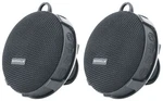 2 Rockville R-go Wireless Link Waterproof Portable Bluetooth Speakers+bike Mount. Fixed Price $36.95.