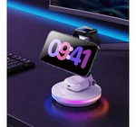 Gusgu 3 Charging Station For Magsafe Wireless Charger With Rgb Light, 15W. Fixed Price $40.00.