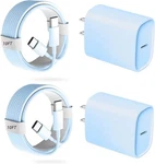Duloch Phone 16 15 Pro Charger Fast Charging, 20W Usb Block With 10FT. Fixed Price $19.99.