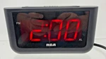 Rca 1.4" Large Display With Battery Backup, Easy Control Alarm Clock. Fixed Price $10.99.