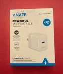Anker Powerport Iii 20W Pd High-speed Usb-c Wall Charger White. Fixed Price $13.50.