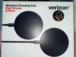 Verizon WC10WGGL2PKAL Charging Mat - Black Pack. Fixed Price $12.00.