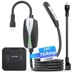 Level 1/2 Tesla Charger, 12A/16A, 25FT Extension Cable, Dual Voltage 240V Nem.... Fixed Price $253.79.