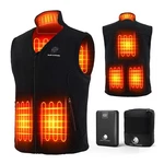 Snow Leopard Men's Heated Vest With Battery Pack Included, 7.4V 16000MAH Rech.... Fixed Price $80.33.