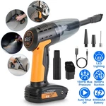 4-IN-1 Rechargeable Car Vacuum Cleaner Air Compressor Tire Inflator With Light. Fixed Price $51.47.