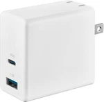 Insignia 72.5W Charger For Iphone, Android, Pc, Macbook. 1 Usb-c, (white). Fixed Price $39.99.